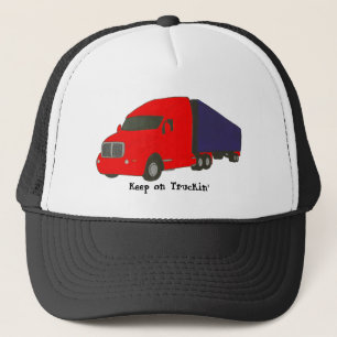 Blijf op Truckin', truck op petten