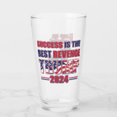 Blijf op TRUMPIN Glas (Achterkant)