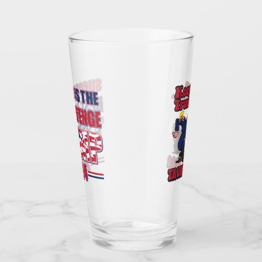 Blijf op TRUMPIN Glas (Rechts)