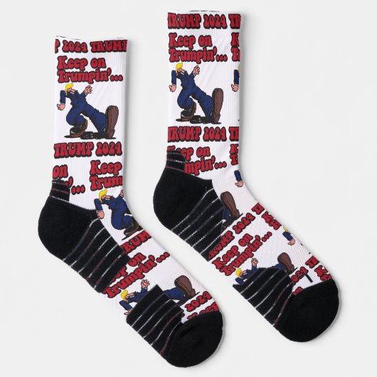 Blijf op Trumpin! Sokken (Rechts)