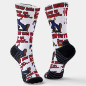 Blijf op Trumpin! Sokken (Gebogen)