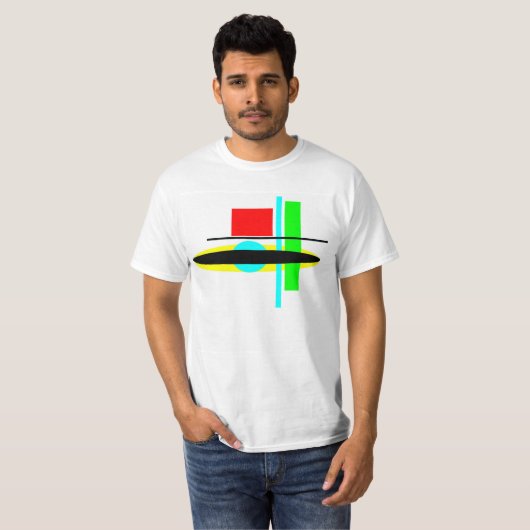 Blijf op uw Block T Shirt (Voorkant volledig)