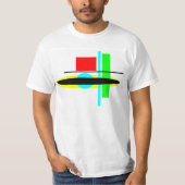 Blijf op uw Block T Shirt (Voorkant)