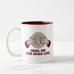 Blijf op voor Dear Life Mok