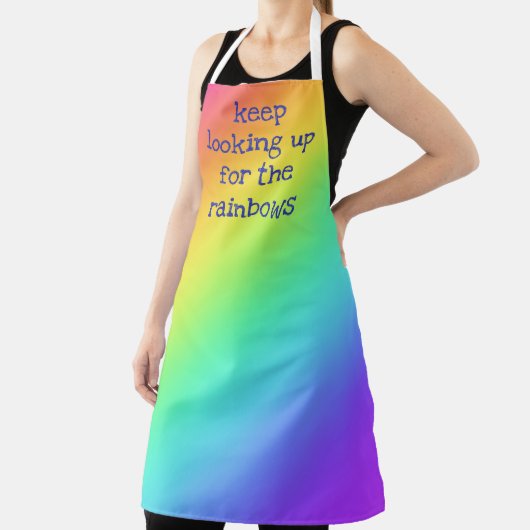 "Blijf op zoek naar het Schort Rainbows" (Insitu)