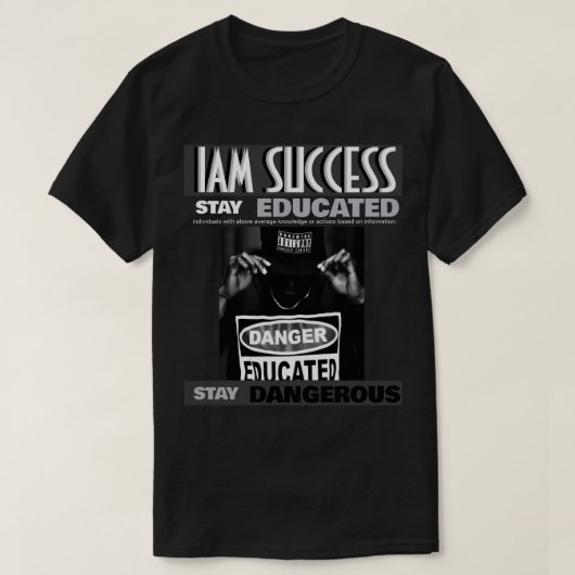 Blijf opgeleid t-shirt (Design voorkant)