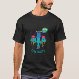Blijf overal groovy, grappig kinder op school t-shirt