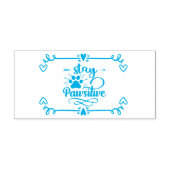 Blijf paardeplank zelfinktende stempel (Design)