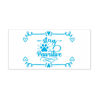 Blijf paardeplank  zelfinktende stempel