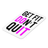 Blijf passen Niet in roze vallen Magneet (Linkerzijde)