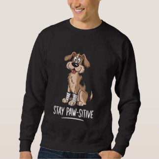 Blijf passief Schattigee hond wordt snel beter Trui