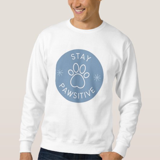 Blijf passief sweatshirt (Voorkant)