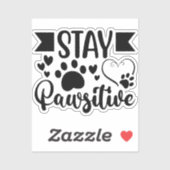 Blijf passieve sticker (Vel)