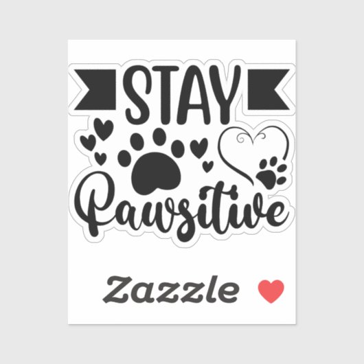 Blijf passieve sticker (Vel)