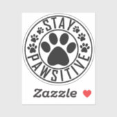 Blijf passieve sticker (Vel)