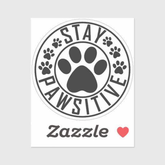 Blijf passieve sticker (Vel)