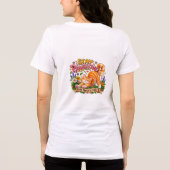Blijf Pawsitief Kat T-Shirt | (Achterkant)