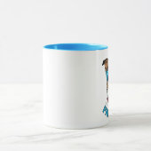 Blijf pooitief mok (Midden)