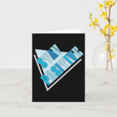 Blijf positief #1218 Sticker Kaart (Gele Bloem)