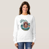 Blijf positief: alles komt goed trui (Voorkant volledig)