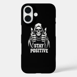 Blijf Positief iPhone 16 Hoesje