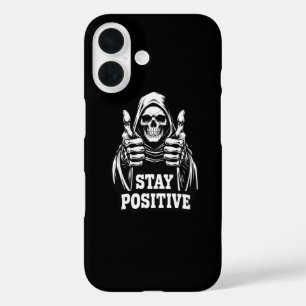 Blijf Positief iPhone 16 Hoesje
