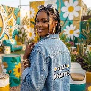 Blijf Positief Denim Jacket