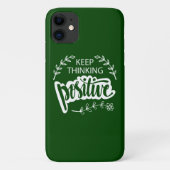 Blijf Positief Denken Case-Mate iPhone Case (Achterkant)