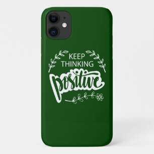 Blijf Positief Denken Case-Mate iPhone Case