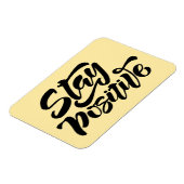 Blijf positief geel magneet (Linkerzijde)