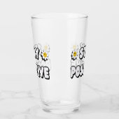Blijf Positief Glas (Links)