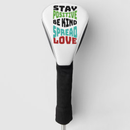 Blijf Positief Golfheadcover