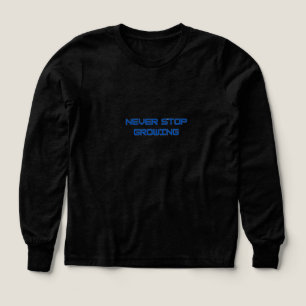 Blijf Positief Grafische T-Shirt