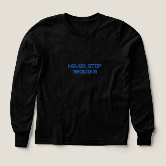 Blijf Positief Grafische T-Shirt (Voorkant)