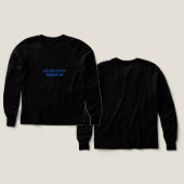 Blijf Positief Grafische T-Shirt (Voorkant /achterkant)