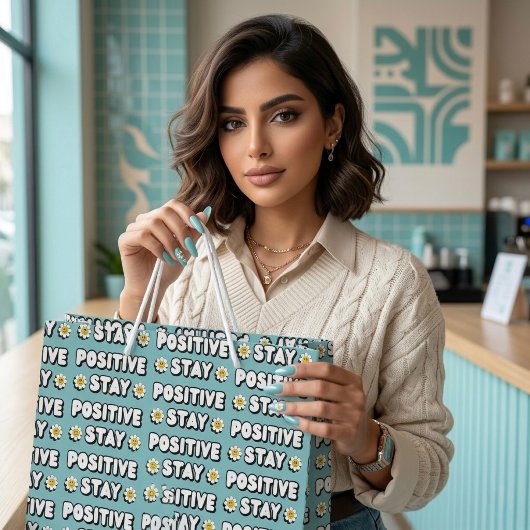 Blijf Positief Groot Cadeauzakje