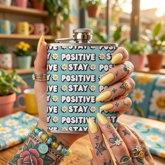Blijf Positief Heupfles