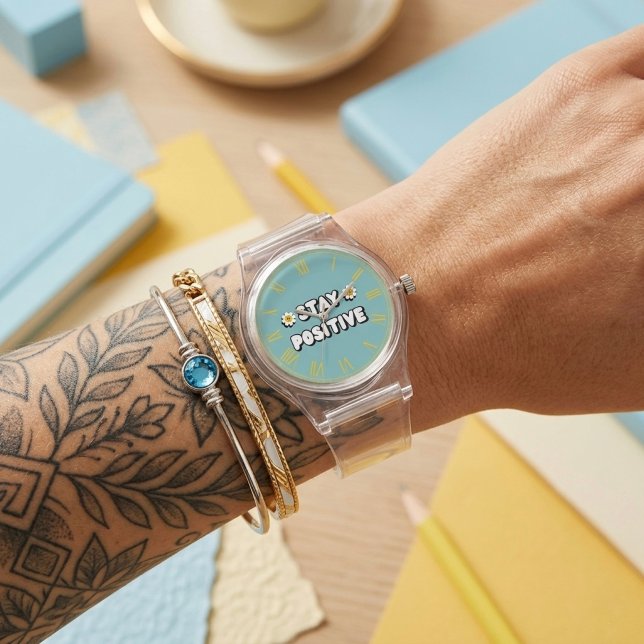 Blijf Positief Horloge (Creator heeft geüpload)