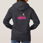 Blijf Positief Inspirerend Hoodie (Achterkant)