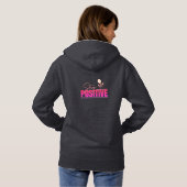 Blijf Positief Inspirerend Hoodie (Achterkant volledig)