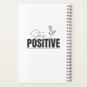 Blijf Positief: Inspirerend Notitieboek (Achterkant)