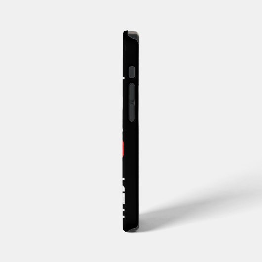 Blijf positief | iPhone 12 mini-Hoesje Hoesje (Linkerkant)