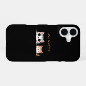 Blijf positief iPhone 16 hoesje (Achterkant horizontaal)