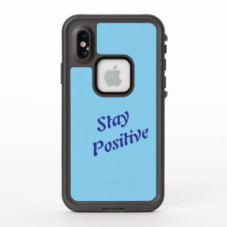 Blijf positief iPhone-hoesje