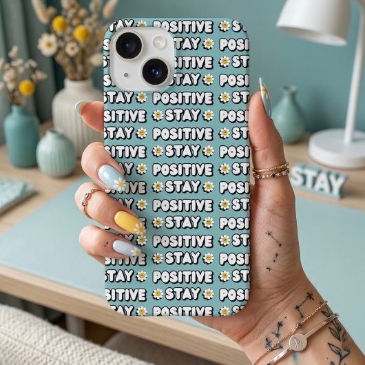 Blijf Positief iPhone Hoesje