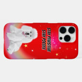 Blijf Positief iPhone Hoesje (Achterkant horizontaal)