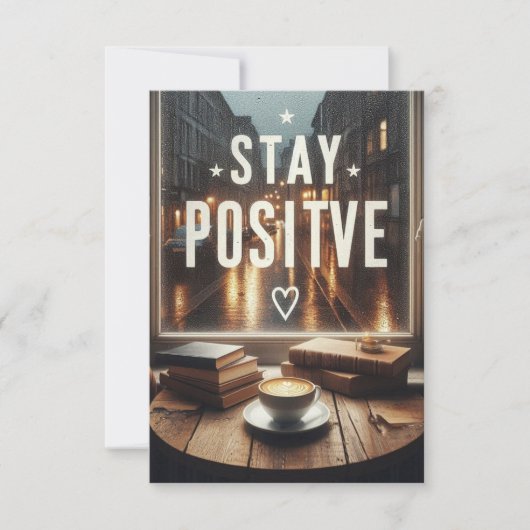 blijf positief kaart (Voorkant)