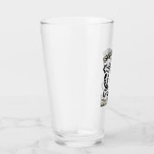 Blijf Positief Kat Glas (Rechts)
