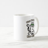 Blijf Positief Kat Koffiemok (Voorkant rechts)