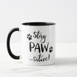 Blijf Positief Kattenliefhebber Mok